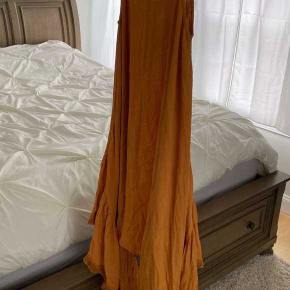Talisman vici orange boho dress medium - Picture 3 of 6